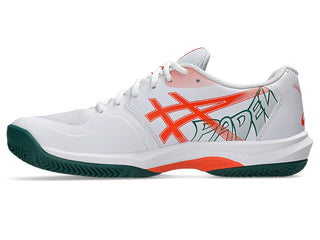 Asics Mens Game FF Padel | White/Jewel Green