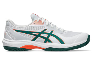 Asics Mens Game FF Padel | White/Jewel Green
