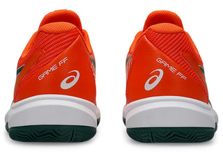 Asics Mens Game FF Padel | Energy Orange/Jewel Green