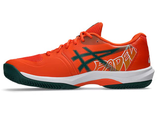 Asics Mens Game FF Padel | Energy Orange/Jewel Green