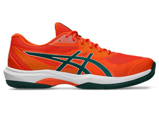 Asics Mens Game FF Padel | Energy Orange/Jewel Green