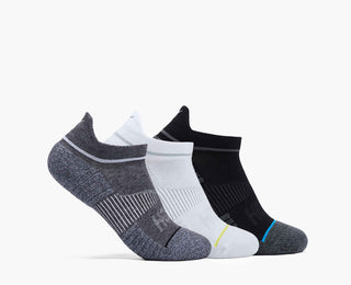 Hoka No-Show Run Sock 3-Pack | White