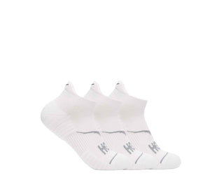 Hoka No-Show Run Sock 3-Pack | White