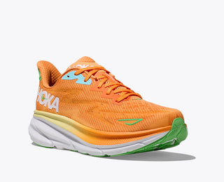 Hoka Mens Clifton 9 | Solar Flare/Sherbet