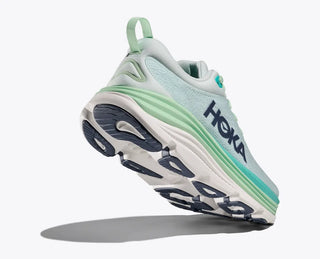 Hoka Womens Gaviota 5 | Snow Melt/Ceilo Blue