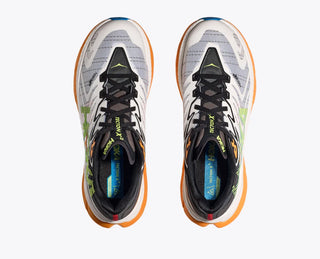 Hoka Mens Tecton X 2 | White/Solar Flare