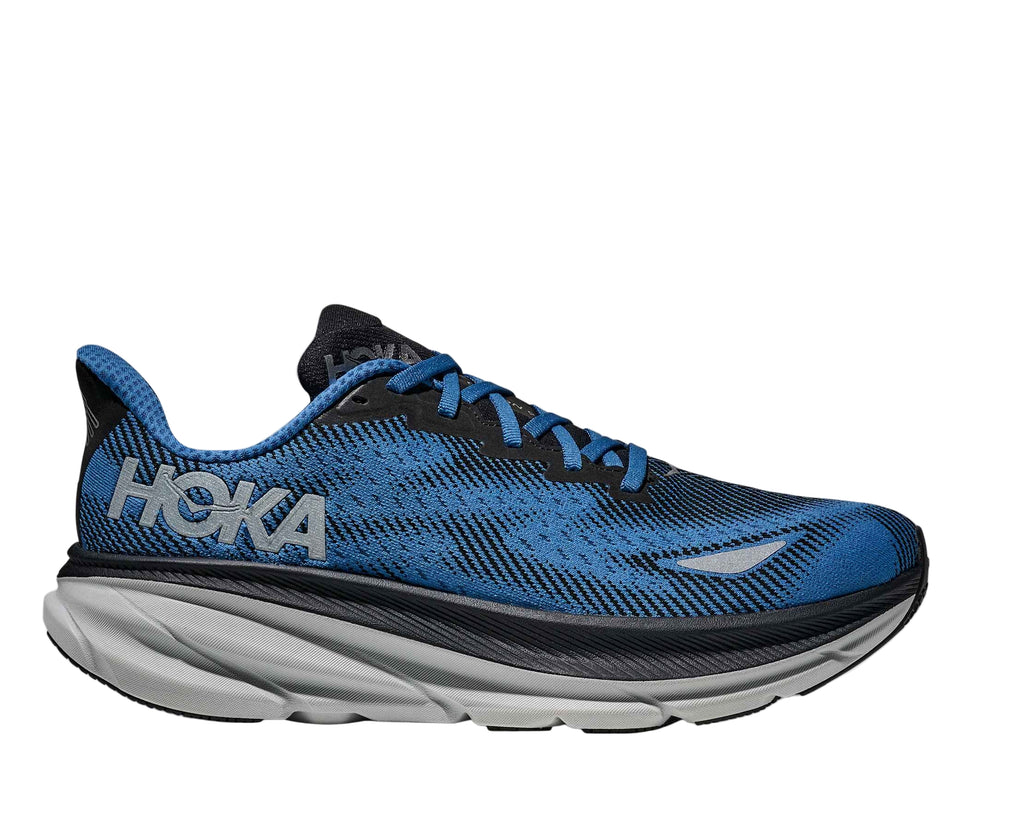Hoka Clifton 9 Gore-TEX Waterproof Running Shoes (Black)