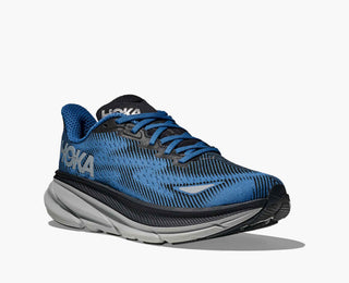 Hoka Mens Clifton 9 Goretex | Black/Foggy Night