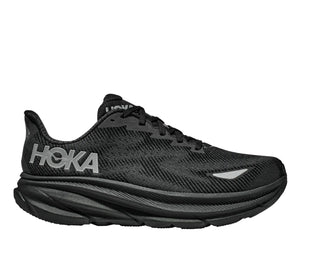 Hoka Mens Clifton 9 Goretex | Black/Black