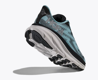 Hoka Womens Clifton 9 Goretex | Black/Raindrop