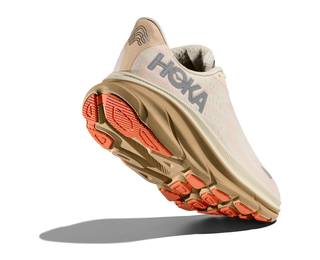 Hoka Womens Clifton 9 Goretex | Eggshell/Khaki