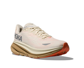 Hoka Womens Clifton 9 Goretex | Eggshell/Khaki