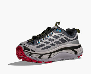 Hoka Mens Mafate Three2 Wordmark | Ash Grey/Outer Orbit