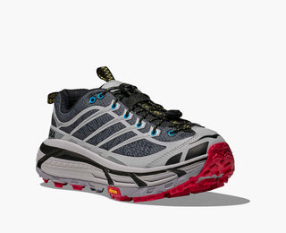 Hoka Mens Mafate Three2 Wordmark | Ash Grey/Outer Orbit
