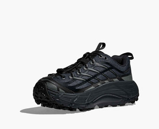 Hoka Mens Mafate Three2 Wordmark | Black/Outer Orbit