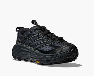 Hoka Mens Mafate Three2 Wordmark | Black/Outer Orbit