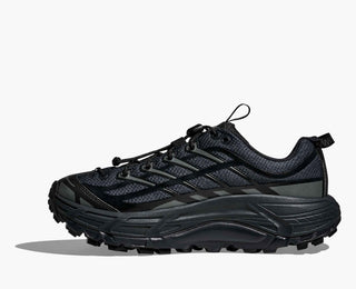 Hoka Mens Mafate Three2 Wordmark | Black/Outer Orbit
