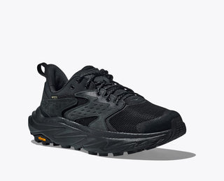 Hoka Mens Anacapa 1 Low Goretex | Black/Black