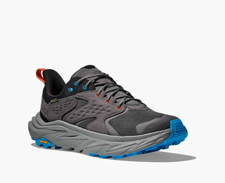 Hoka Mens Anacapa 2 Low Goretex | Satellite Grey/Black