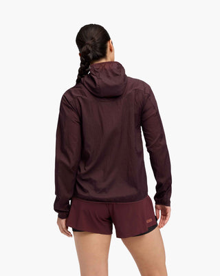 Hoka Skyflow Jacket | Black Cherry