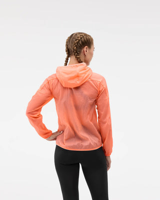 Hoka Womens Skylow Jacket | Neon Cantaloupe
