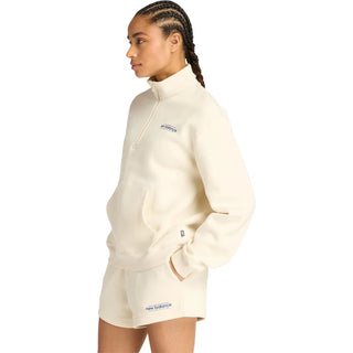 New Balance Reimagined Fleece Half Zip | Linen