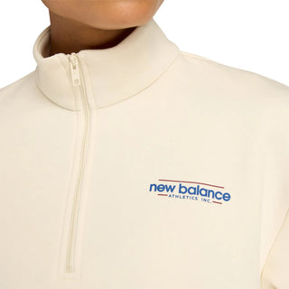 New Balance Reimagined Fleece Half Zip | Linen