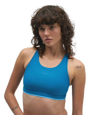 Hoka Womens Hupana Sports Bra | Night Glow