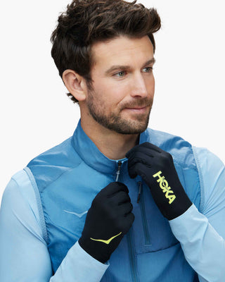 Hoka Airolite Run Gloves | Black