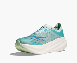 Hoka Womens Mach X 2 | Snow Melt / Blue Spark