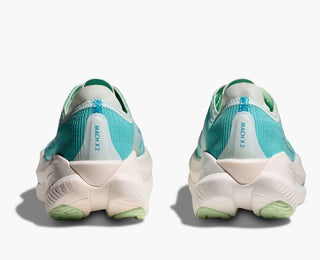 Hoka Womens Mach X 2 | Snow Melt / Blue Spark