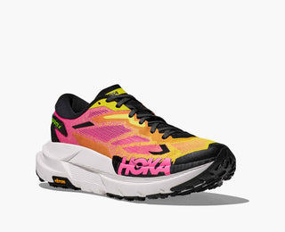 Hoka Womens Mafate X | Neon Hoka Citrus / Neon Rose