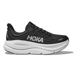 Hoka Womens Bondi 9 | Black/White