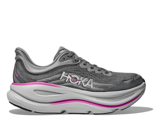 Hoka Womens Bondi 9 | Galactic Grey/Asteroid