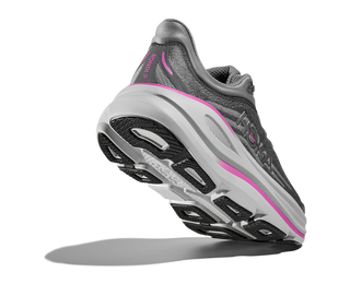 Hoka Womens Bondi 9 | Galactic Grey/Asteroid