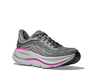 Hoka Womens Bondi 9 | Galactic Grey/Asteroid