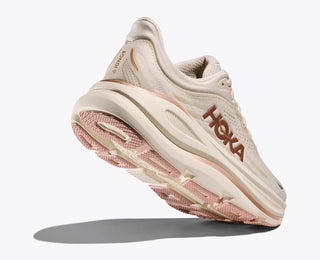 Hoka Womens Bondi 9 | Oat Milk/Rose Gold