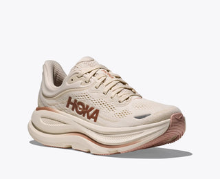 Hoka Womens Bondi 9 | Oat Milk/Rose Gold