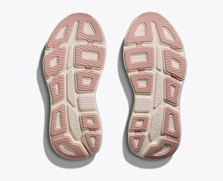 Hoka Womens Bondi 9 | Oat Milk/Rose Gold