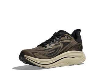 Hoka Mens Clifton 10 | Dark Roast/Black