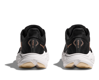 Hoka Womens Clifton 10 | Black / Gold Rose