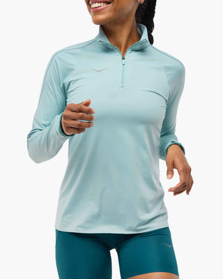 Hoka Womens Glidetech Quarter Zip | Druzy