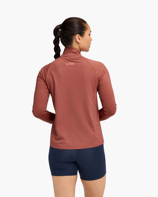 Hoka Glidetech 1/4 Zip | Rouge