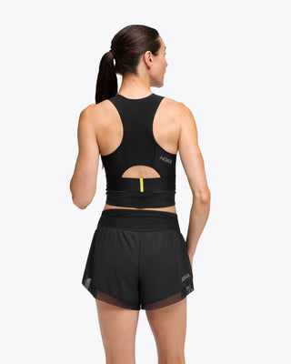 Hoka Womens Race Day Bra | Black