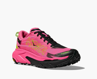 Hoka Womens Mafate 5 | Neon Rose / Black