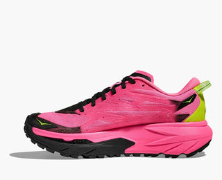 Hoka Womens Mafate 5 | Neon Rose / Black