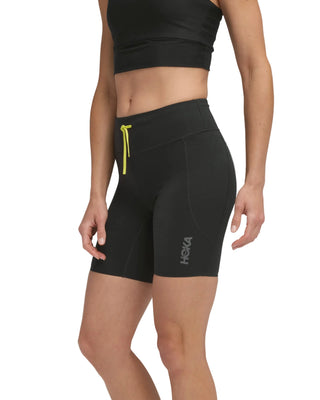 Hoka Womens SkyBreeze Half Tight | Black