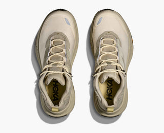 Hoka Womens Transport Hike Goretex | Oyster Mushroom/Vintage Yellow