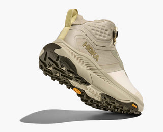 Hoka Womens Transport Hike Goretex | Oyster Mushroom/Vintage Yellow