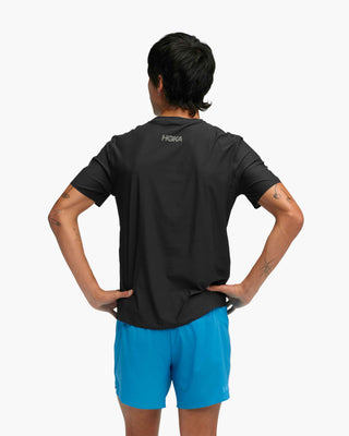 Hoka Airolite Short Sleeve Tee 2.0 | Black